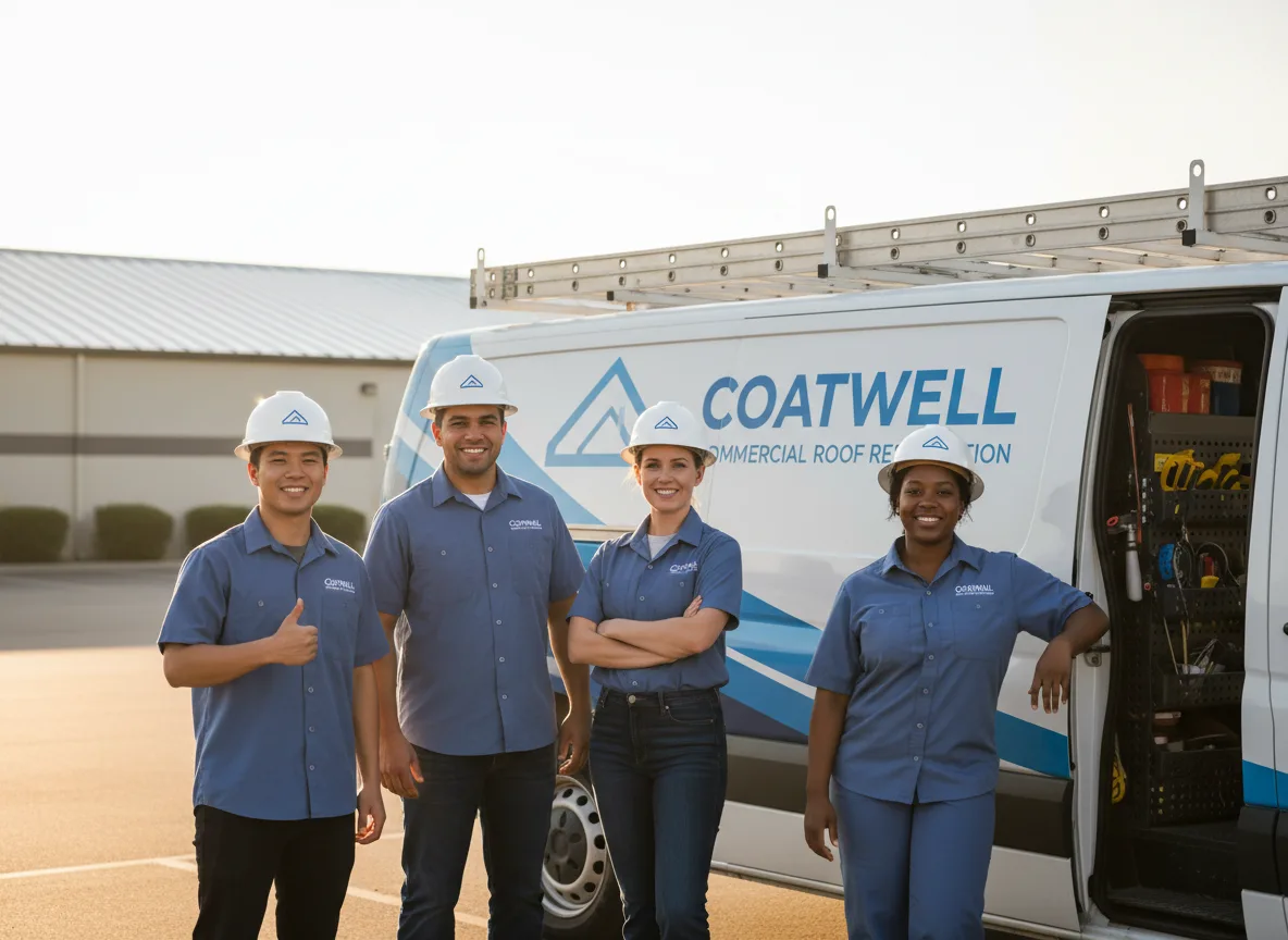 Commercial roof coating company in Sallisaw, OK